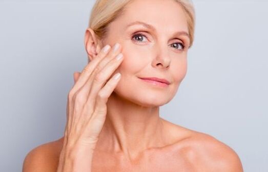 The effect of face rejuvenation with the material method
